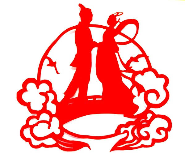 雄安918.com智汇城项目七夕剪纸活动--《祥云伴仙缘》（作者：四公司 田松林）.jpg.jpg